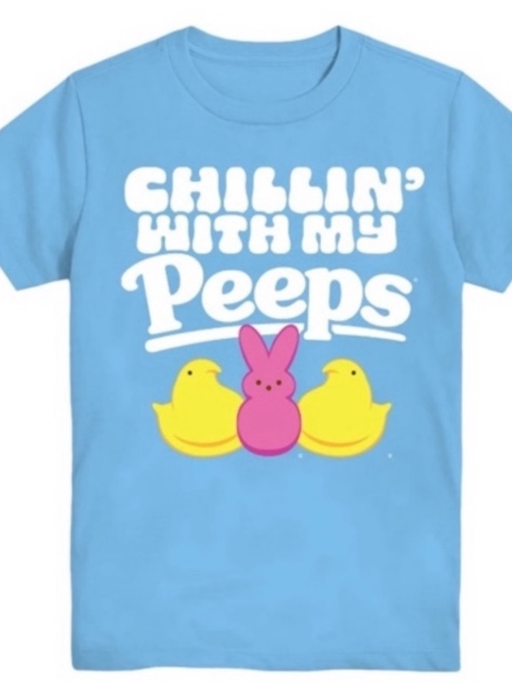 Boys Sz 8 Peeps Tee